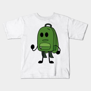 hfjONE, ONEhfj Object Show - Backpack/Liam Plecak Sticker Kids T-Shirt